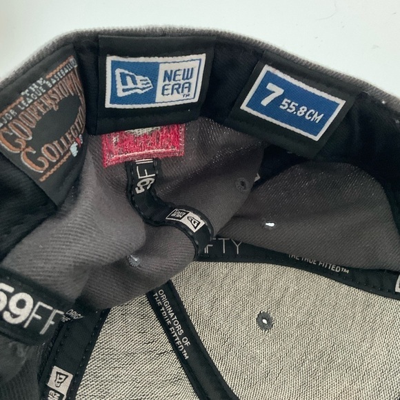 Gray and Pink Women's Cap - Picture 6 of 7